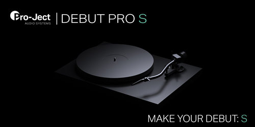 Pro-Ject Audio Systems announce the Debut PRO S turntable