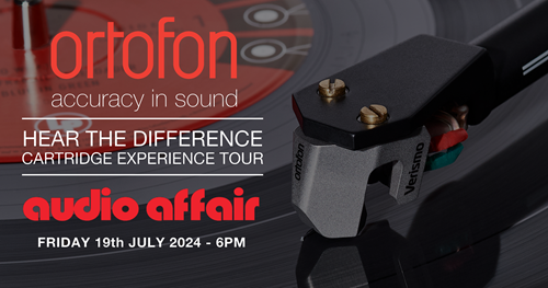 Ortofon Cartridge Experience - Hosted by Audio Affair