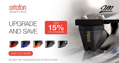 Upgrade and Save with Ortofon this November