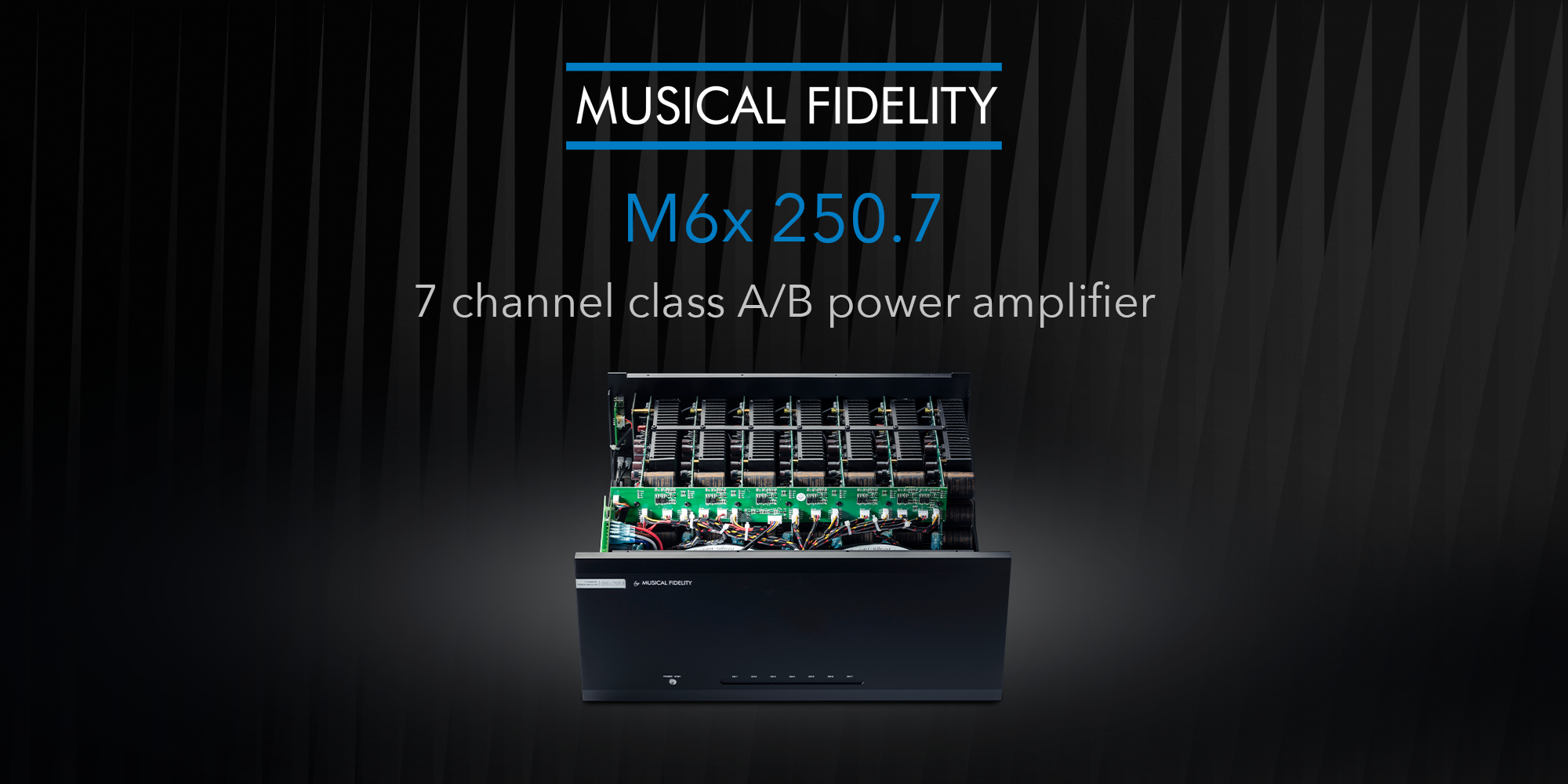 Henley Audio | Musical Fidelity M6x 250.7 Multi-Channel Power Amplifier ...